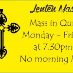 Lenten Mass