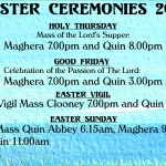 Easter ceremonies 2015