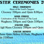 Easter ceremonies 2015