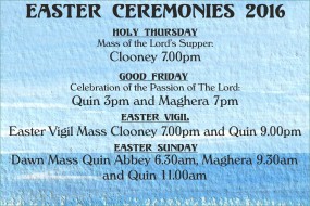 Easter ceremonies 2016