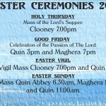 Easter ceremonies 2016